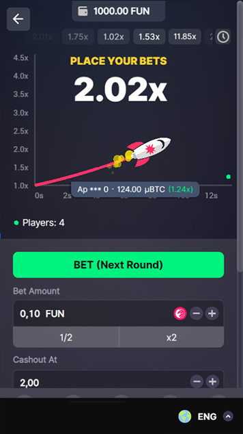 Bitstarz crash game