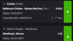 BC.Game Sports Bets Feed