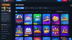 BetFury Casino Lobby Screenshot