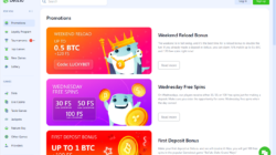 Bets.io Bonuses Screenshot