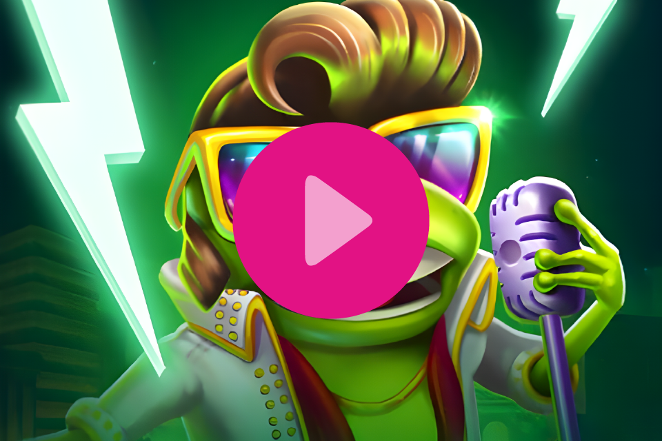bgaming's game elvis frog
