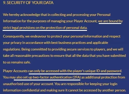 Personal Data Privacy Example