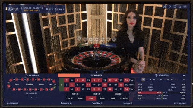 Live Roulette By Zugi Screenshot Taken At 7Bit Casino