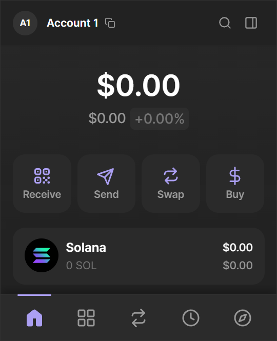 Phantom wallet for Solana